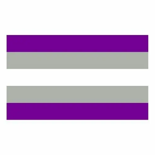 Graysexual Gurur Bayrağı - LGBTQ Bayrağı