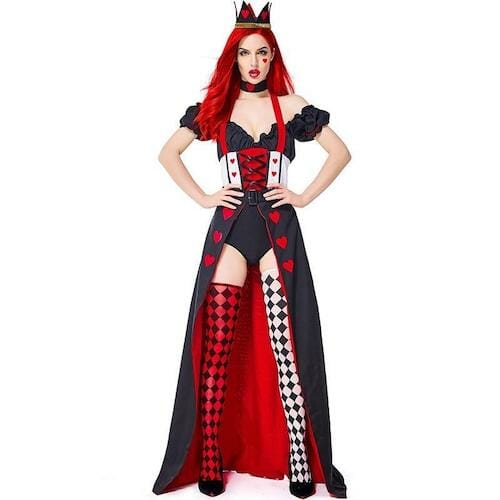 LGBT Halloween Costume Ideas - Sexy Queen Of Hearts Costume