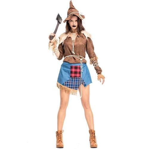 LGBT Halloween Costume Ideas - Wizard Of Oz Sexy Scarecrow Costume