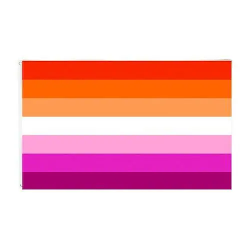 Orange Lesbian Pride Flag