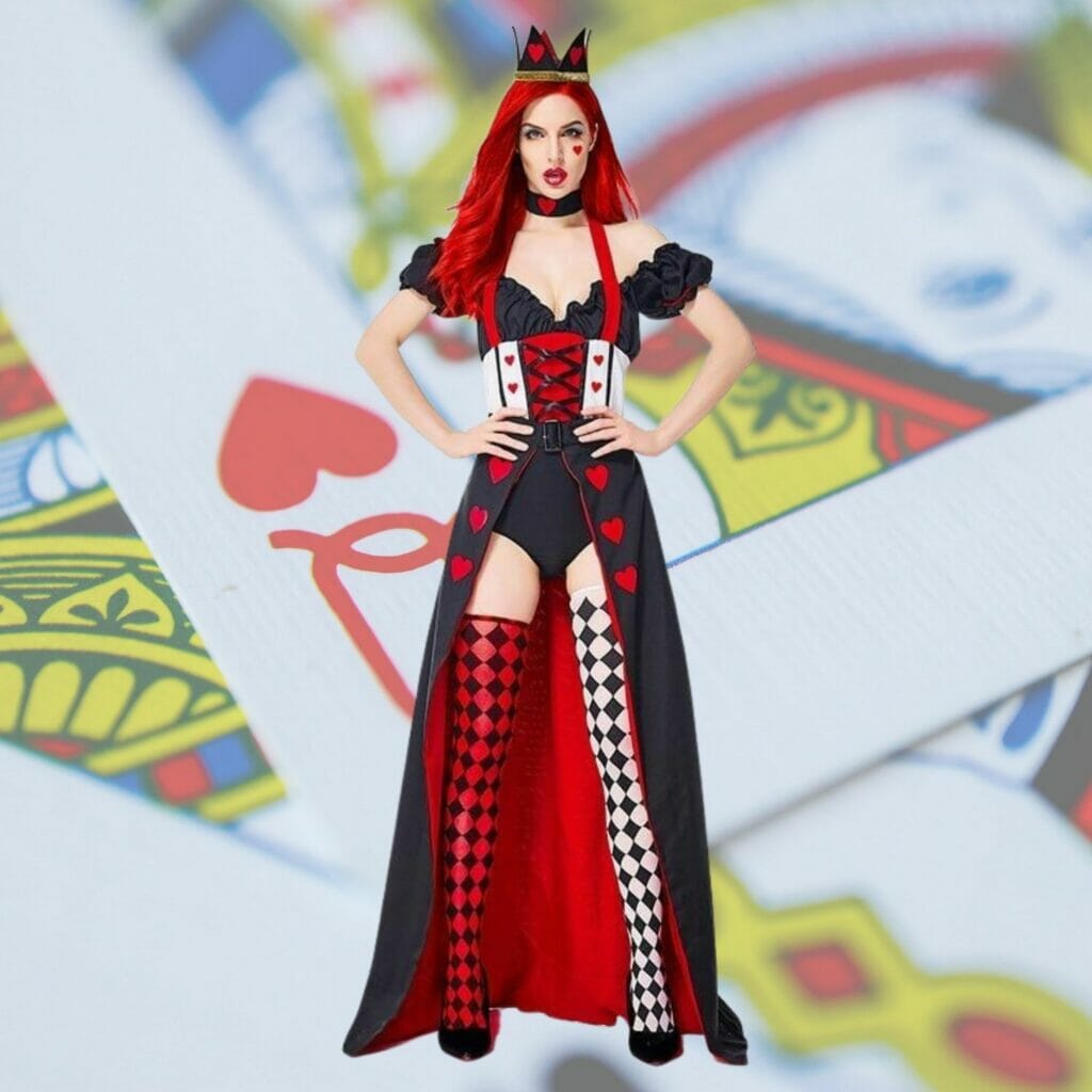 Sexy Queen Of Hearts Costume - Lesbian Halloween Costume Ideas