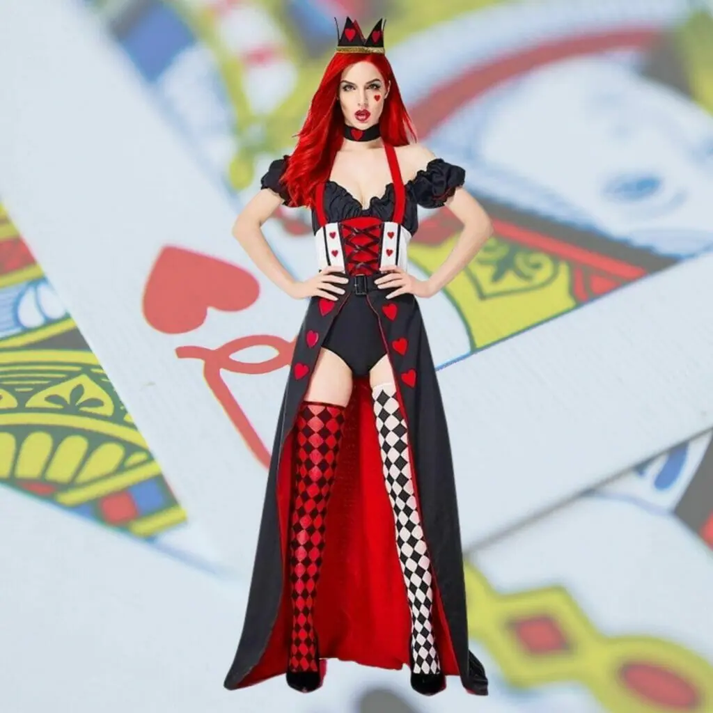 Sexy Queen Of Hearts Costume - Lesbian Halloween Costume Ideas