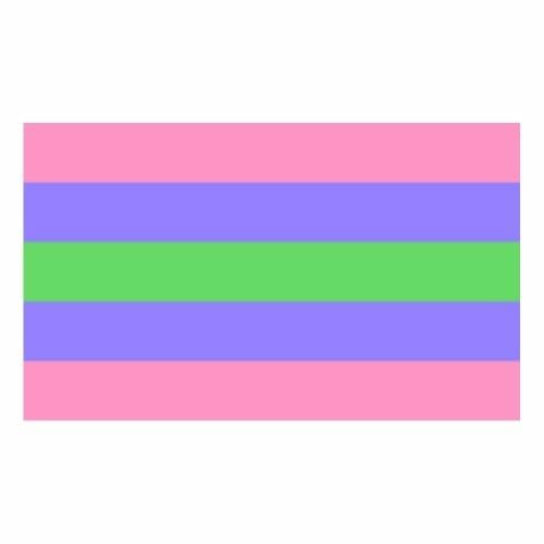 Trigender Pride Flag - LGBTQ Flag