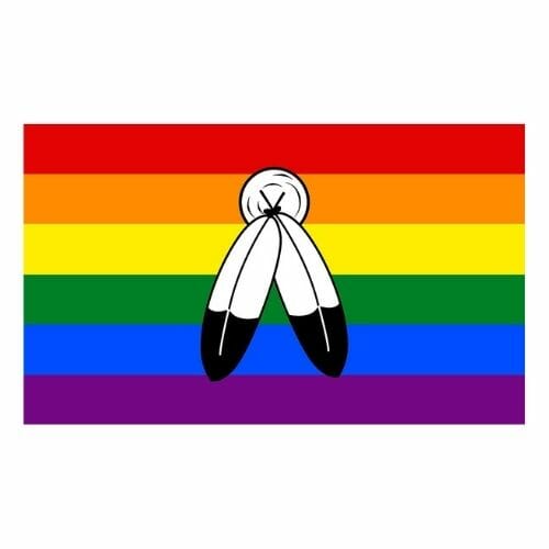Two-Spirit Pride Flag - LGBTQ Flag