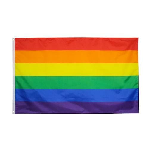 what is the colors of the gay flag vs rainbowe