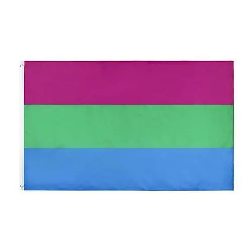 different pride flags - Polysexual Pride Flag