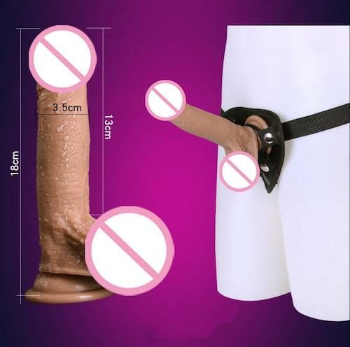 dildos for men - Super Realistic Dildo With Strapon Option