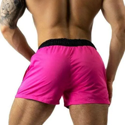 gay mens shorts - Quick Dry Gay Booty Shorts