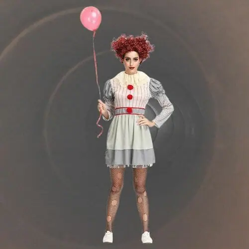 lesbian halloween costume ideas - Pennywise Scary Clown Costume
