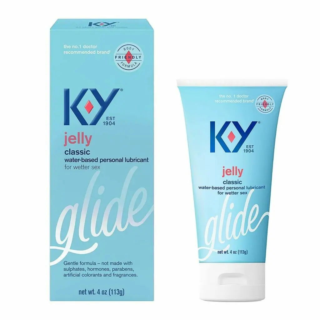 lubricant for men - K-Y Jelly Personal Water Lubricant