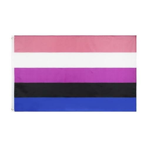 Genderfluid 3ft x 2ft Flag Gender Fluid Gay Pride Rainbow Festival Flags LGBT+ 