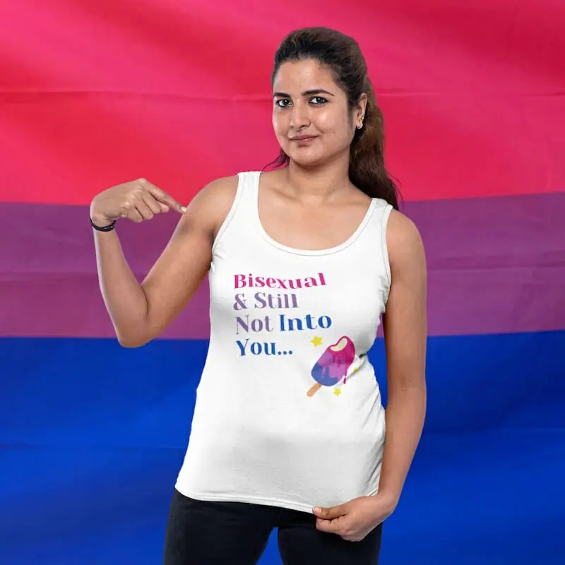 Bisexual & Still Not Into You Tank Top - lgbt tank top