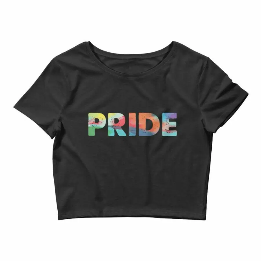 gay crop tops - Pride Crop Top