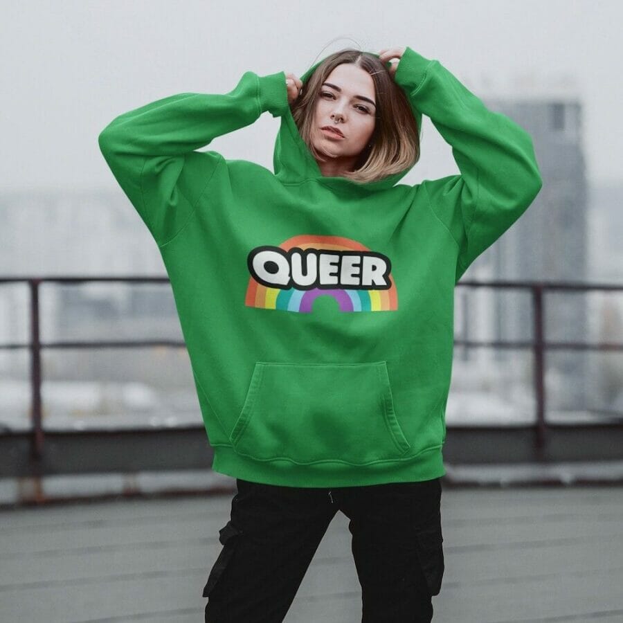 gay hoodies - Queer Unisex Hoodie