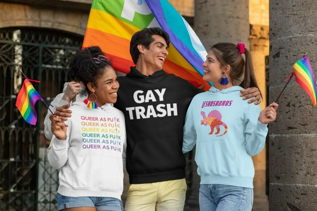 Get Cozy and Fabulous With These Amazing Gay Pride Hoodies!