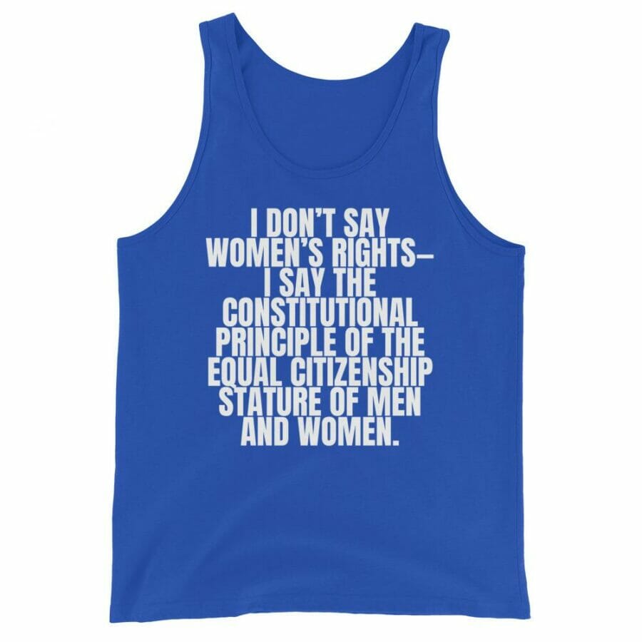 gay muscle tops for sale - Women's Rights Unisex Tank Top