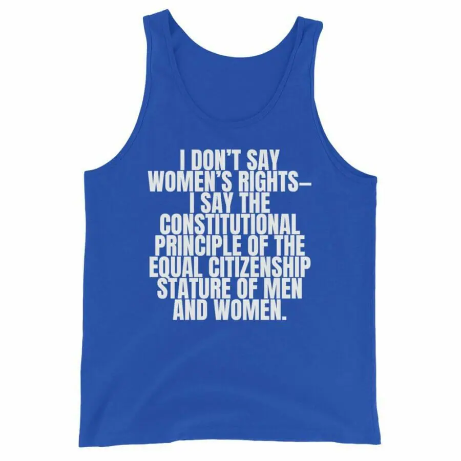 gay muscle tops for sale - Women's Rights Unisex Tank Top