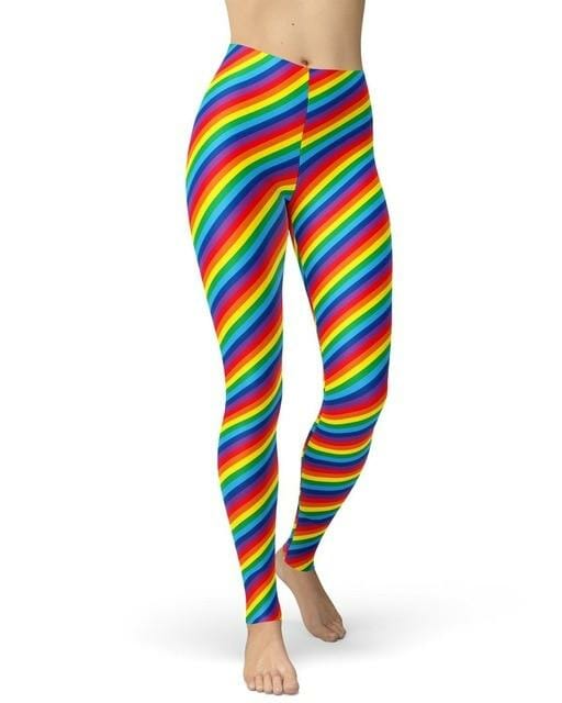gay pride leggings - All-Stripes LGBT Pride Leggings