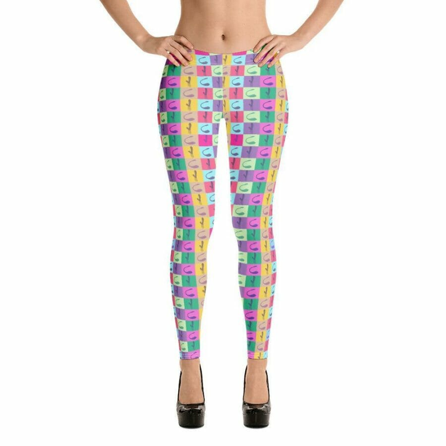 gay pride leggings - Art Pop Vibrator Leggings