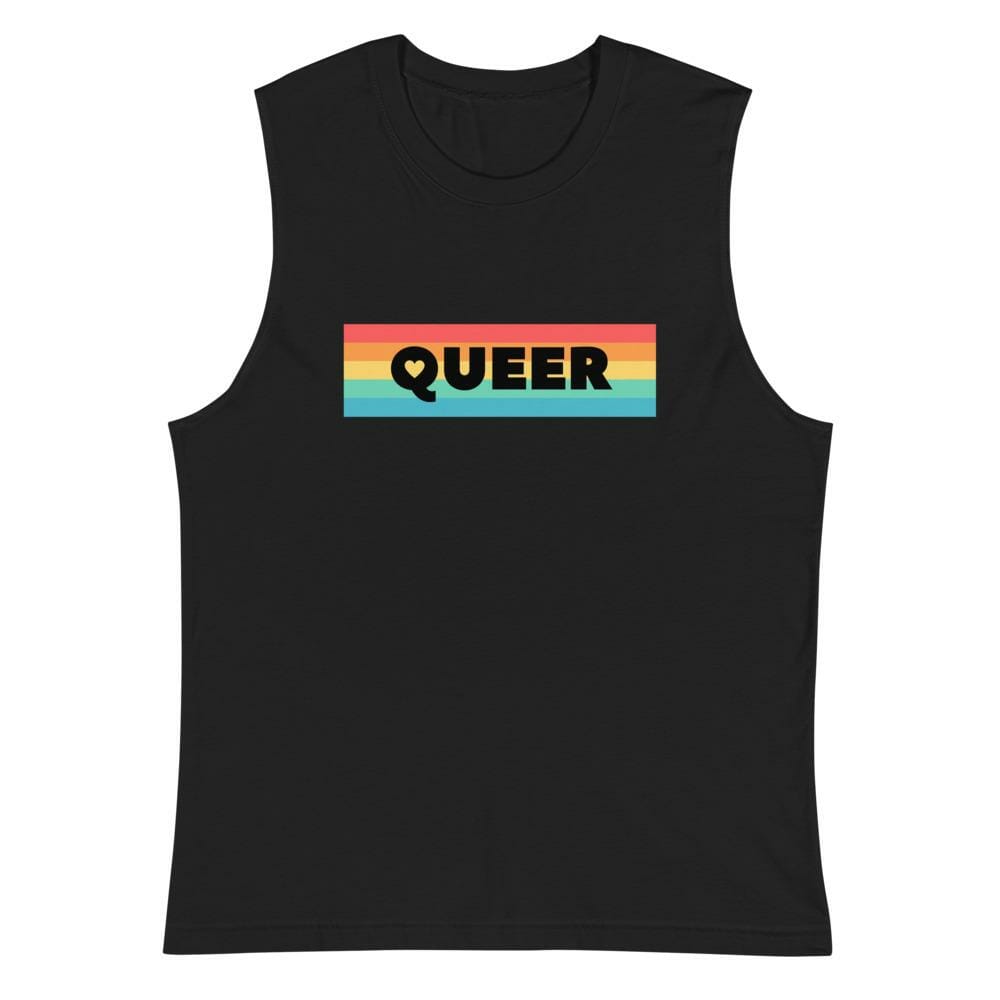 gay pride tank tops - Queer Muscle Shirt