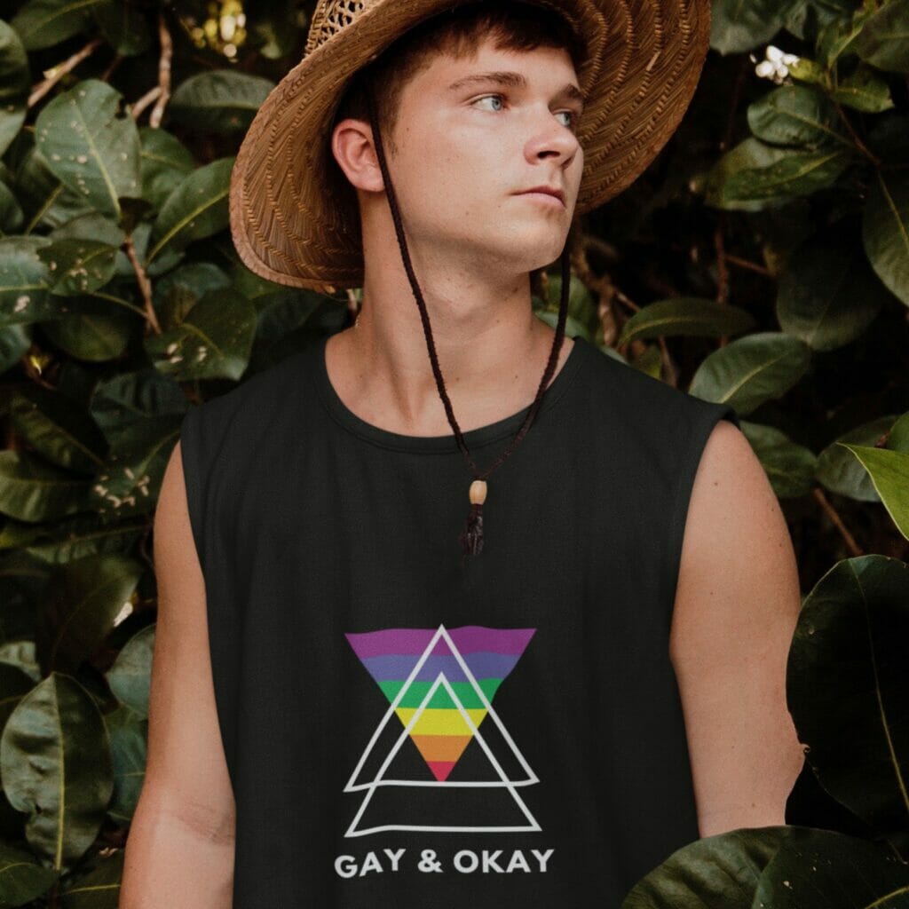 gay tank tops for sale - gay pride muscle tank - gay mens tank tops - funny gay tank tops 6