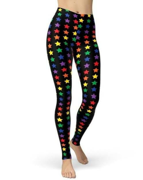 lgbt leggings - Stars LGBT Pride Leggings