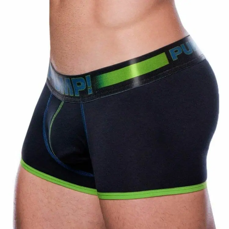 Euro Male Spandex Pouch Butt Contour Brief Underwear - Turquoise -Closeout