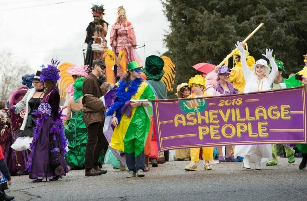 Asheville Mardi Gras LGBT Event
