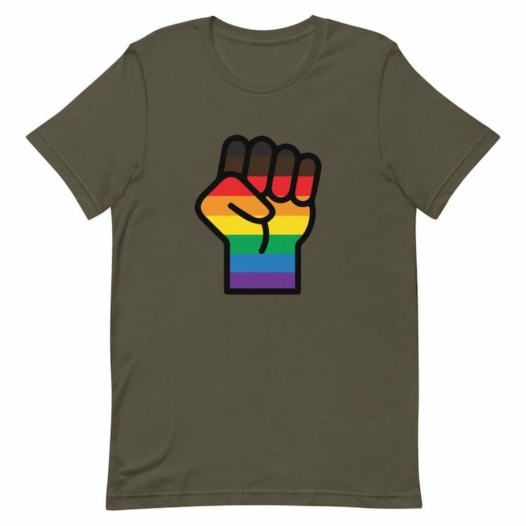 BLM LGBT Resist T-Shirt - Gay Pride Tshirts