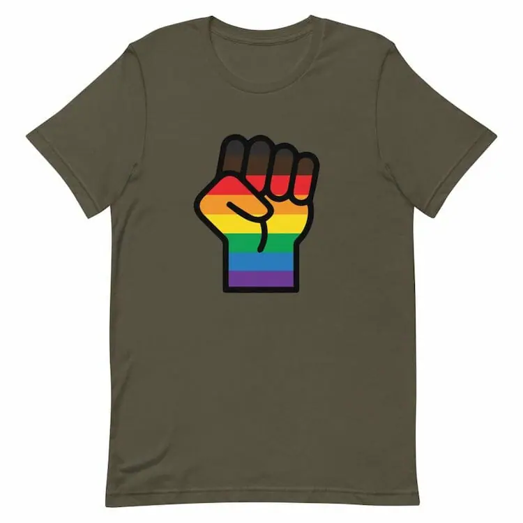 BLM LGBT Resist T-Shirt - Gay Pride Shirts