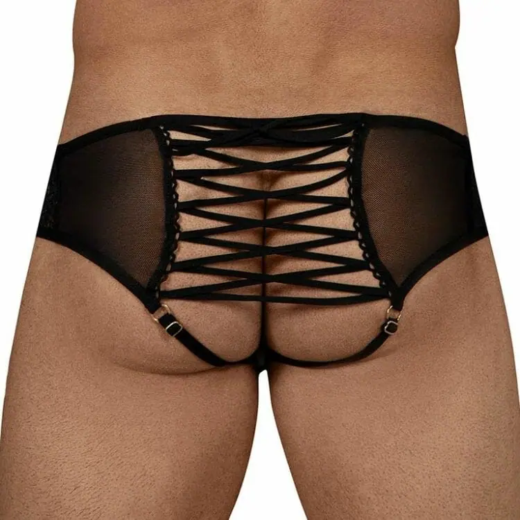 Best Lace Underwear For Men - CANDYMAN Lace Mesh Brief 99434