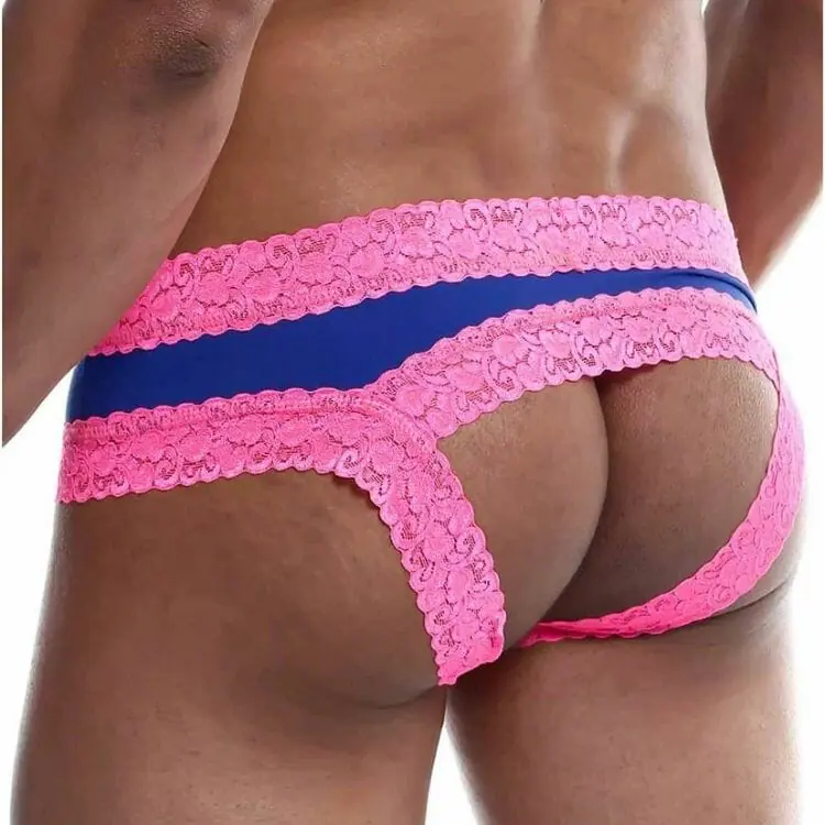 Best Lace Underwear For Men - MOB item Lace Jock Bikini MBL54