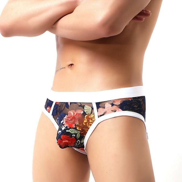 Best Men’s Erotic Underwear - Sexy Floral Lace Underwear