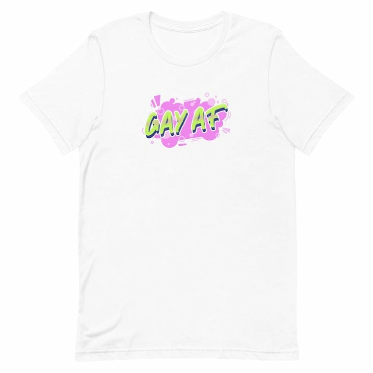 Gay AF T-Shirt - Gay Pride Tshirts