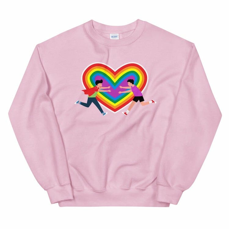 Gay Couple Unisex Sweatshirt - gay sweatshirts * lgbtq sweatshirt * gay pride sweatshirt
