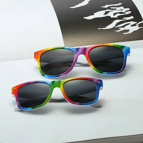 Gay Pride Sunglasses - gay sunglasses - lgbt sunglasses - lgbtq sunglasses