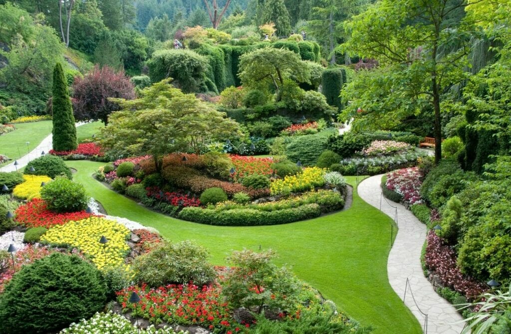 Gay Victoria BC - Butchart Gardens