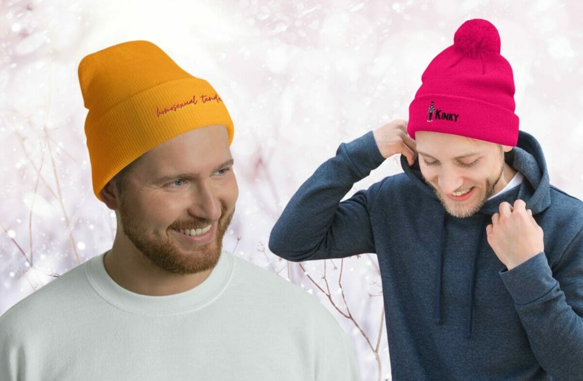 Get Cozy And Fabulous With These 11 Amazingly Prideful Gay Beanies!