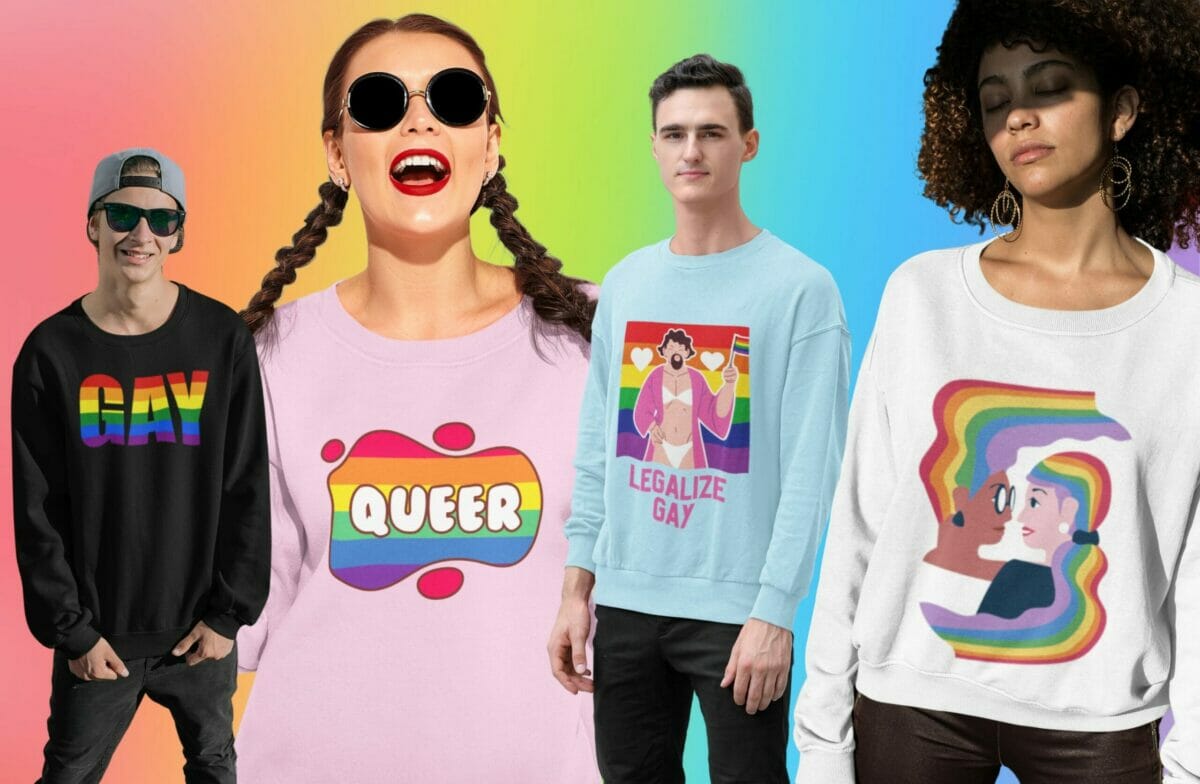 Get Cozy And Fabulous With These 25 Amazingly Prideful Gay Sweatshirts!