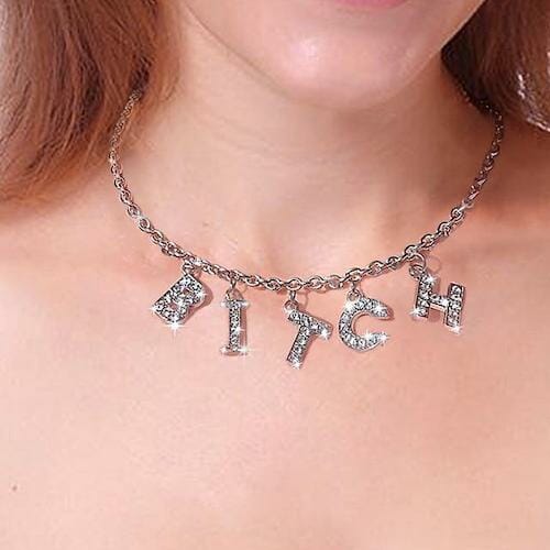 Harajuku-Style Crystal Choker Necklace - gay necklace - lgbt necklace - gay pride necklace - gay symbol necklace