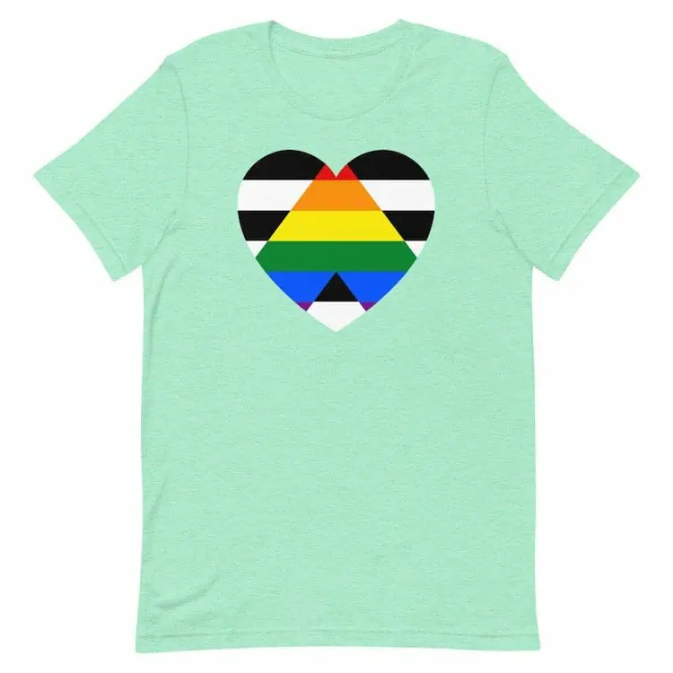 LGBTQ Ally T-Shirt - Gay Pride Tshirts