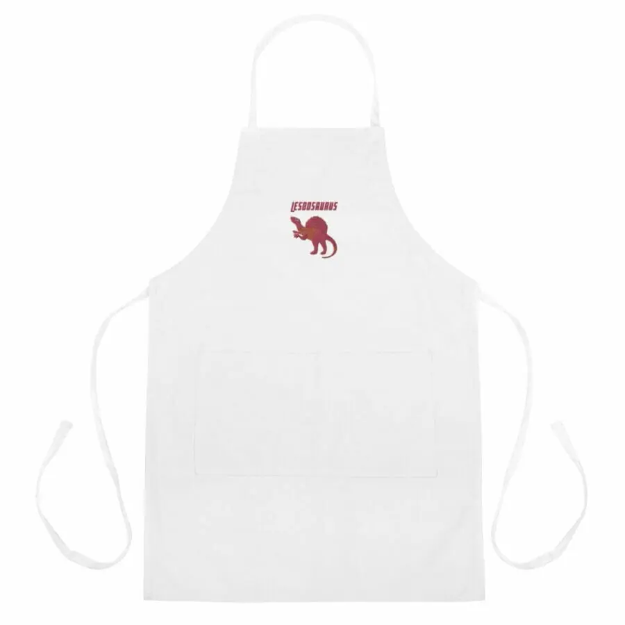 Lesbosarus Embroidered Apron - funny gay aprons * gay cooking aprons * gay pride apron * aprons for gay men