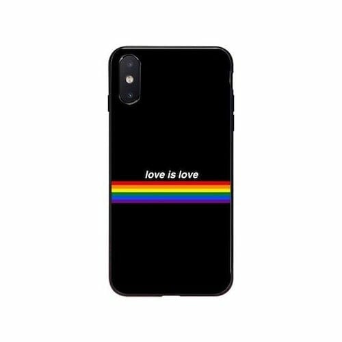 Love Is Love iPhone Case 2 - gay phone case - lgbt phone cases - gay pride phone case