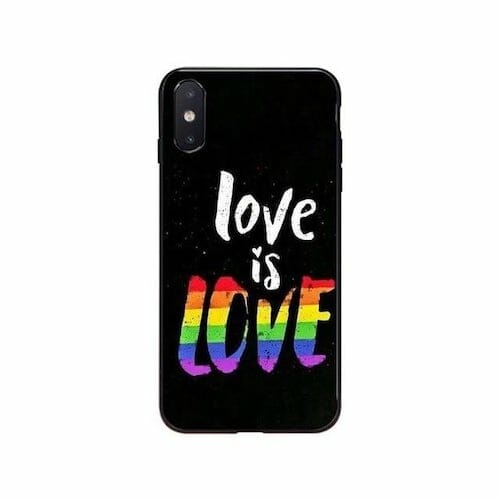 Love Is Love iPhone Case - gay phone case - lgbt phone cases - gay pride phone case