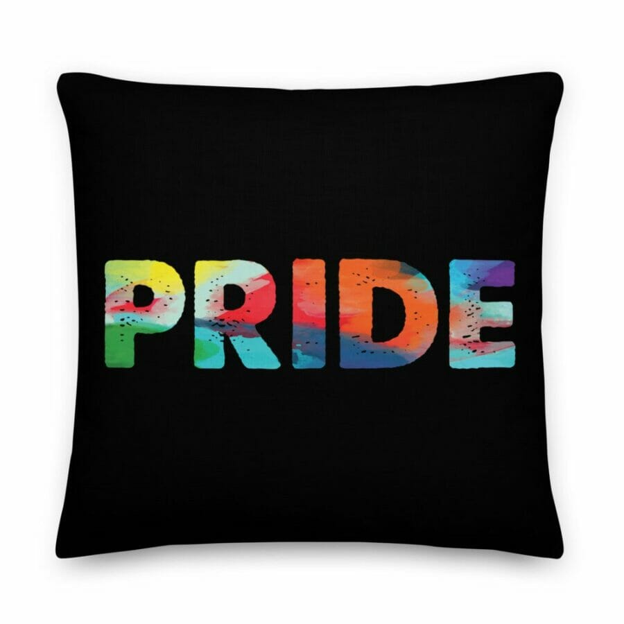 Pride Premium Pillow - gay pillow - pride pillow - lesbian pillow