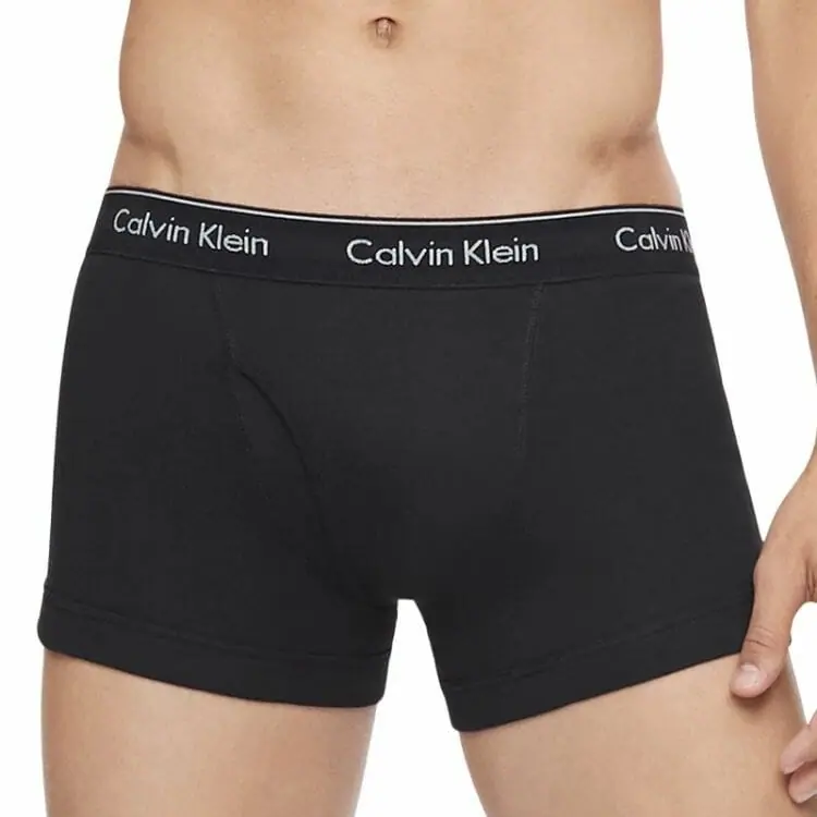 Top Men's Underwear Brands - CALVIN KLEIN Cotton Classics 3 Pack Trunk NB4002