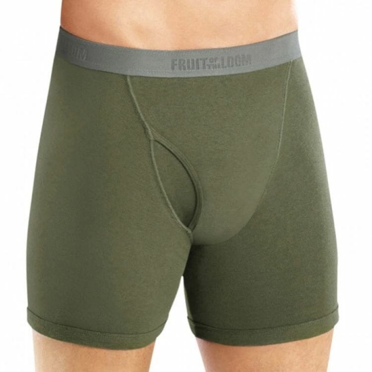 Top Men's Underwear Brands - FRUIT OF THE LOOM 4-Pack Premium Boxer Briefs