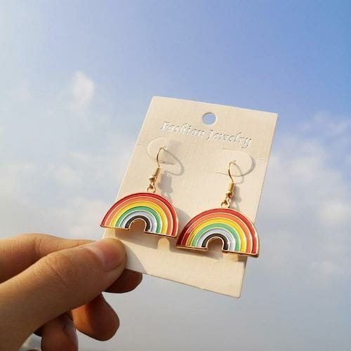gay earrings - lesbian earrings - lgbt earrings 1
