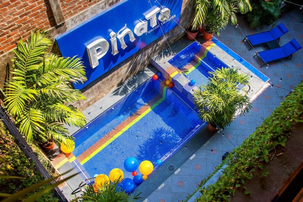 Mexico Puerto Vallarta Piñata PV Gay Hotel - Gay Resorts In Mexico