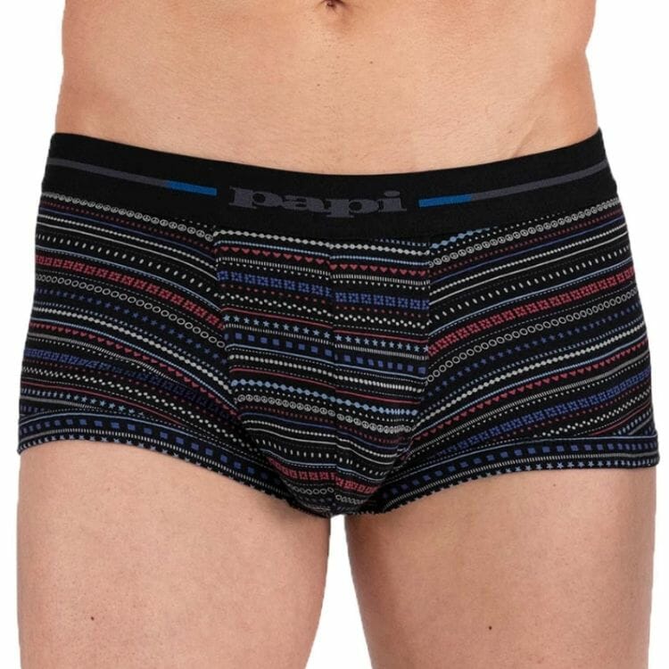 Pencil Stripe Brazilian Trunk 554569 - best papi mens underwear